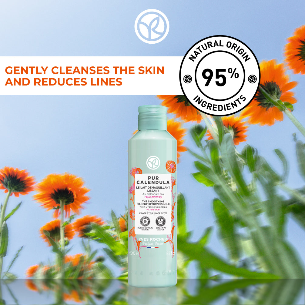 Smoothing Makeup Removing Milk - Pur Calendula