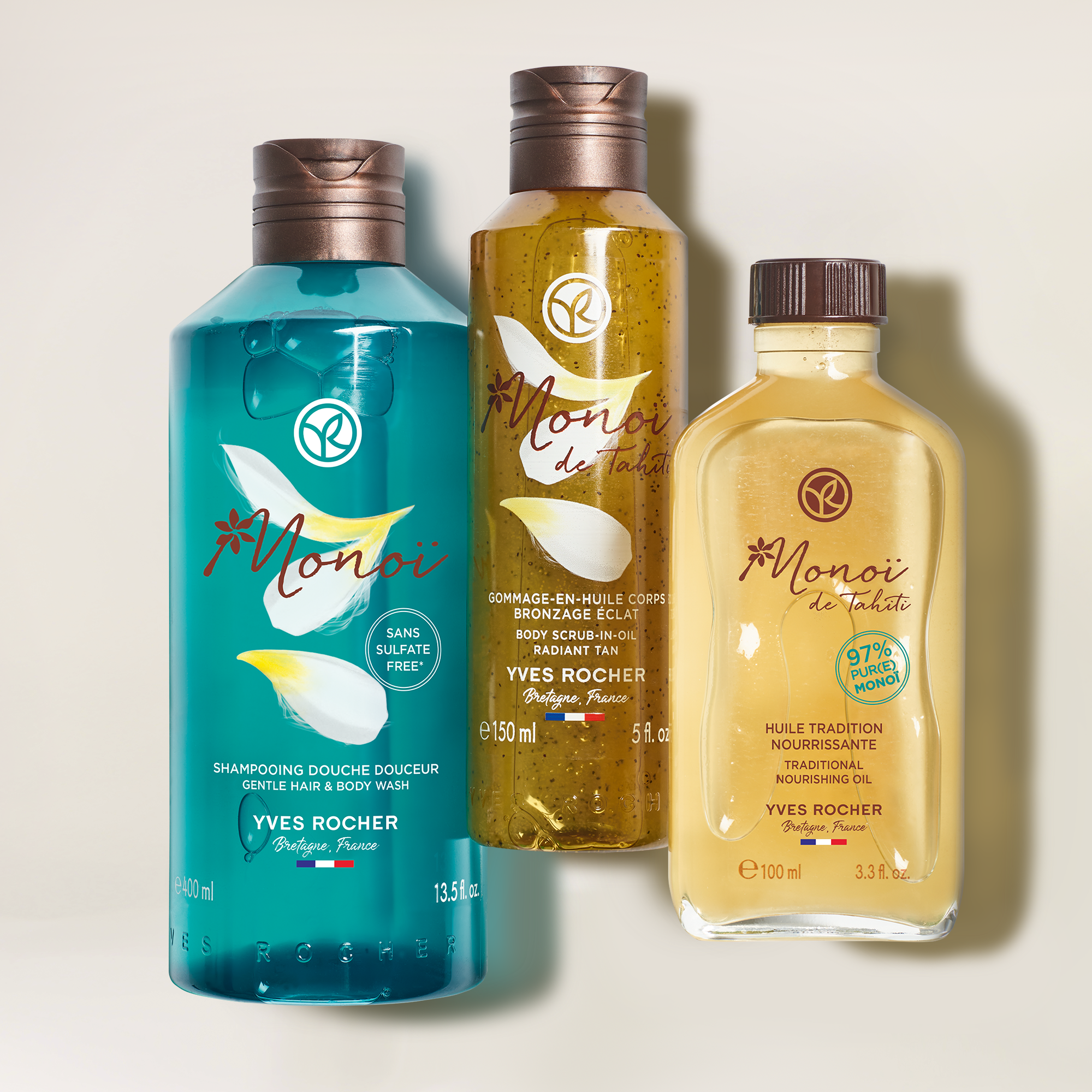 Monoi Gentle Hair And Body Wash