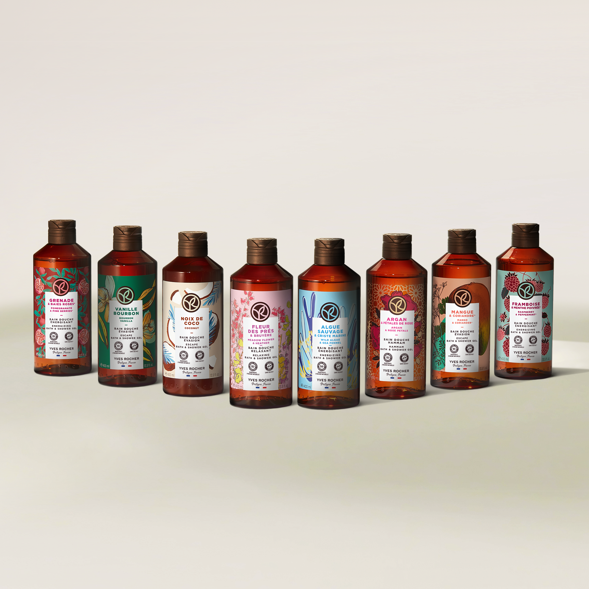 Bourbon Vanilla Shower Gel - 400 ml