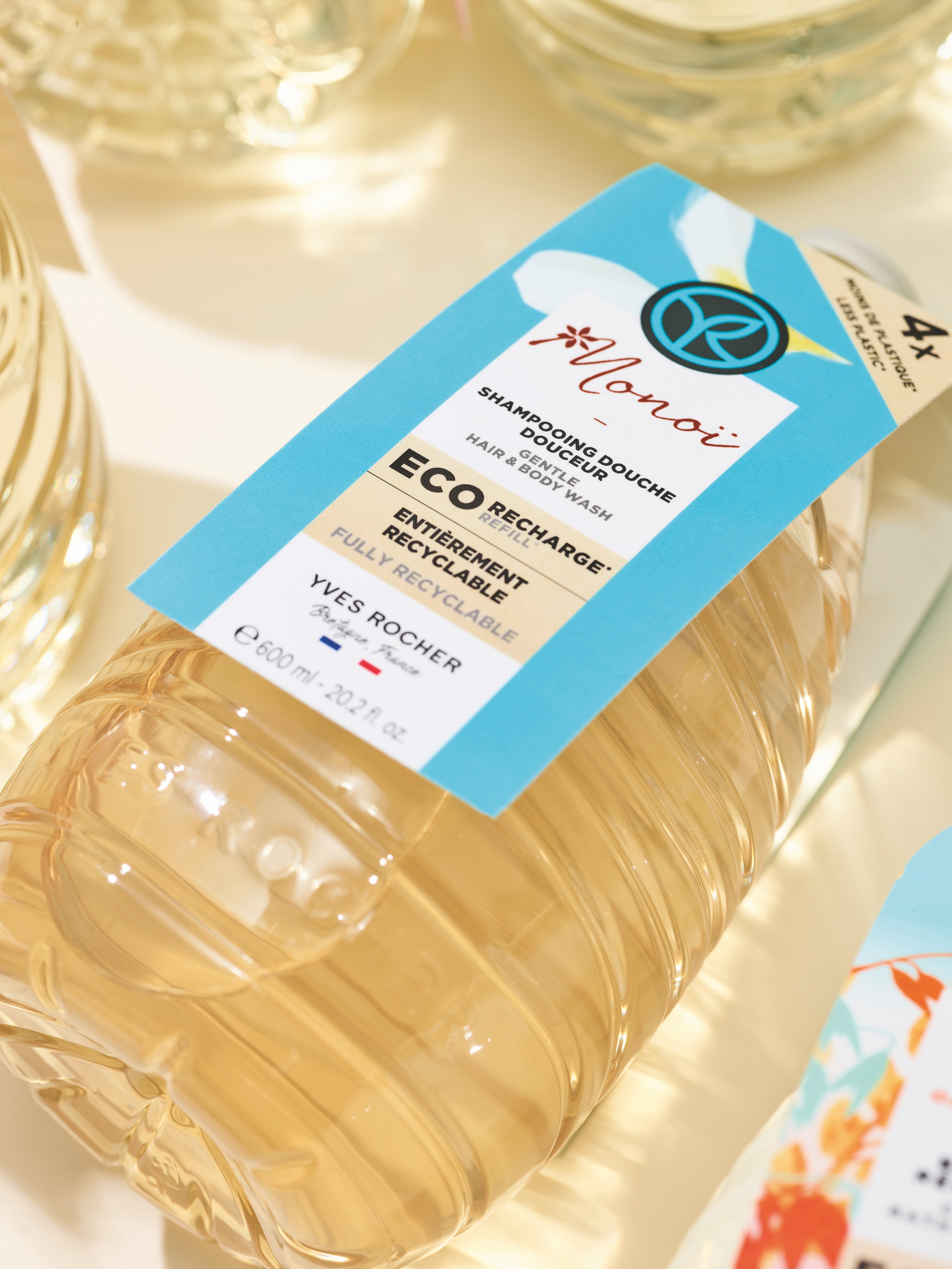 Eco-Refill Hair & Body Wash Monoi 600ml