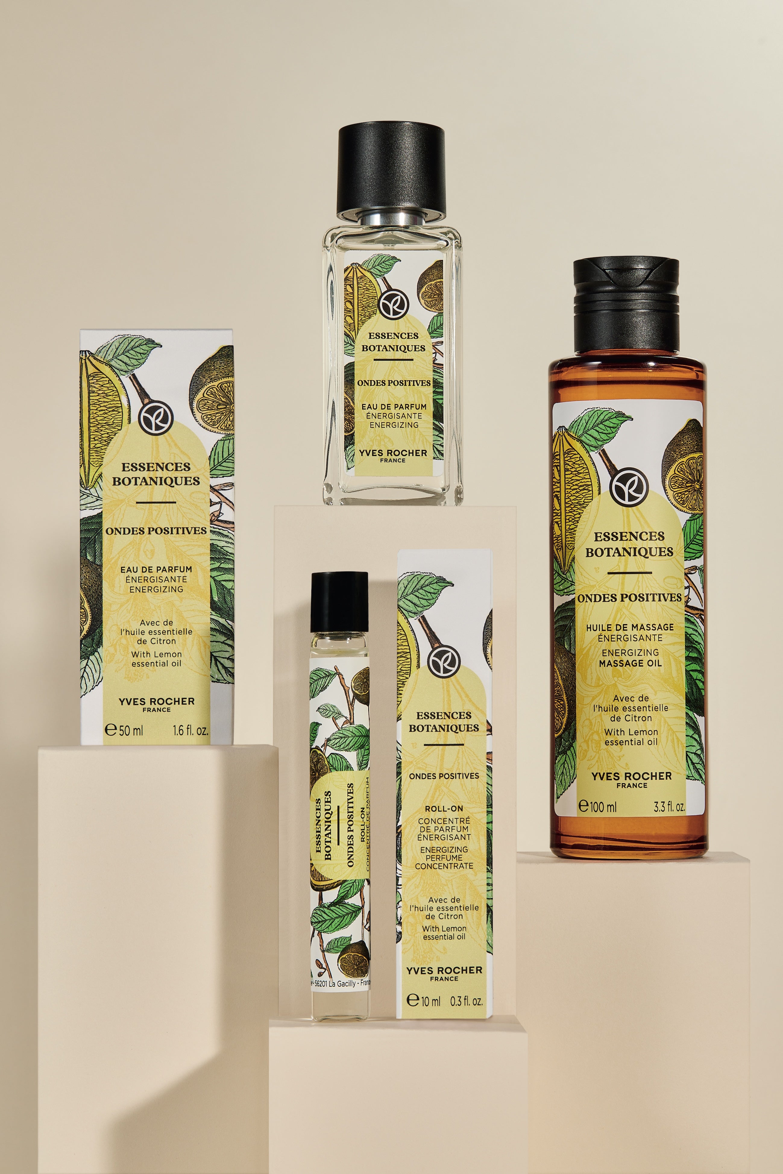 Massage Oil Ondes Positives 100ml