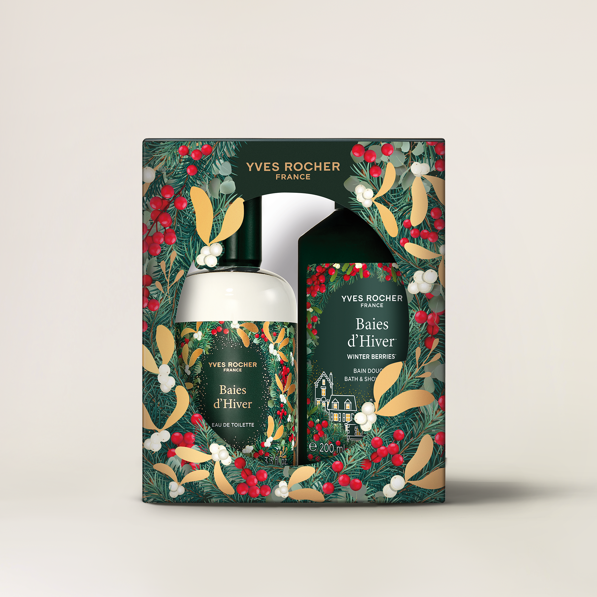Winter Berries Eau de Toilette & Bath & Shower Gel Kit