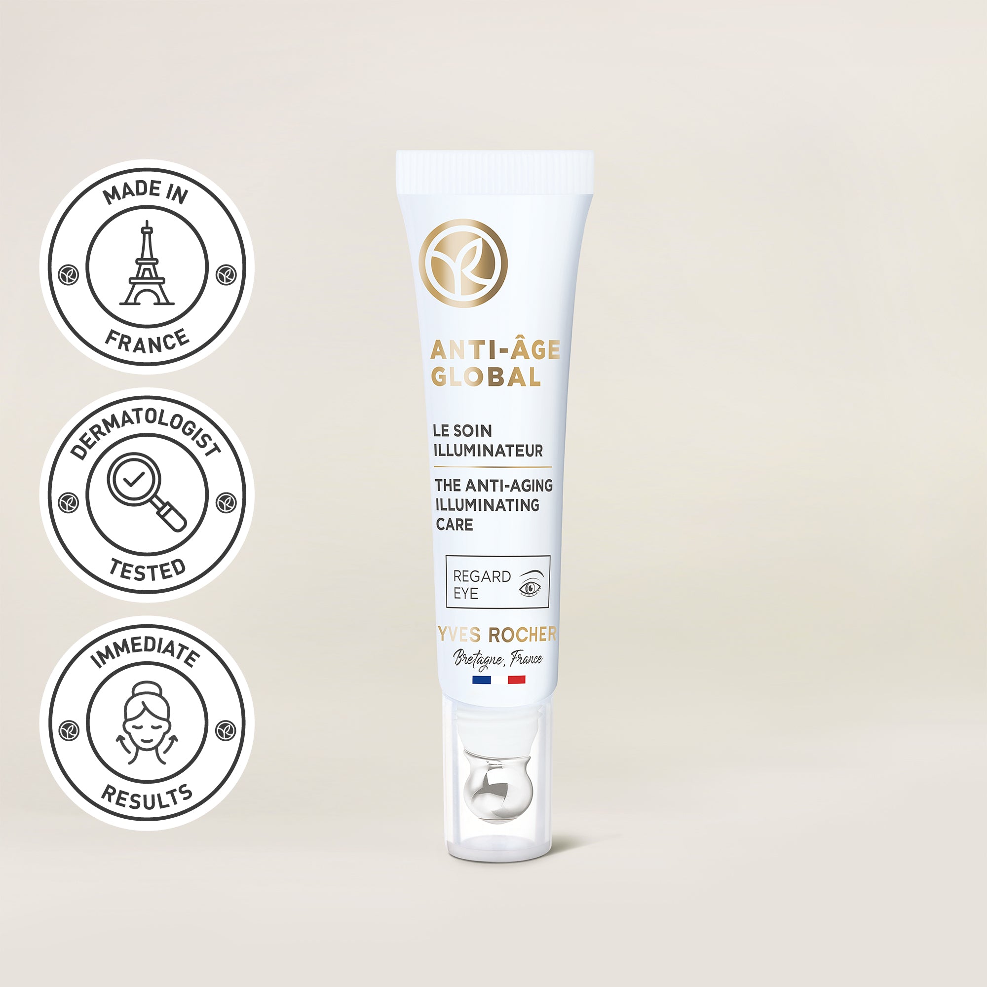 The Illuminating Eye Cream With The Cooling Metal Applicator Tip