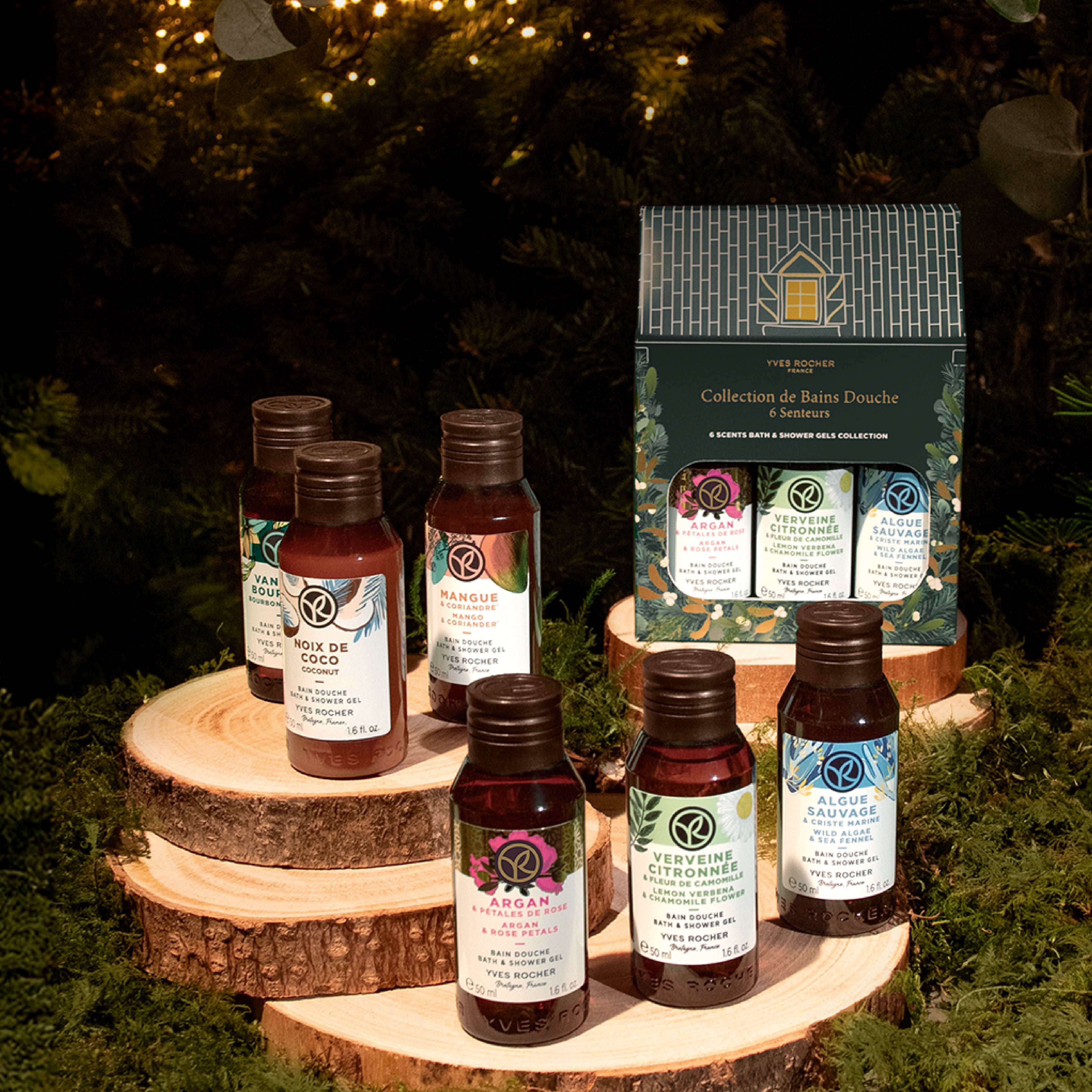 6 Mini Shower Gel Kit